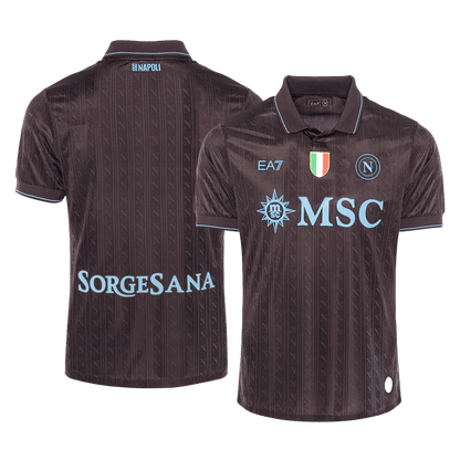 Camiseta de fútbol Napoli Tercera Versión Visitante Jugador 2025/26