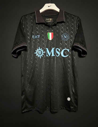 Camiseta de visitante del Napoli, tercera equipación, temporada 2025/26