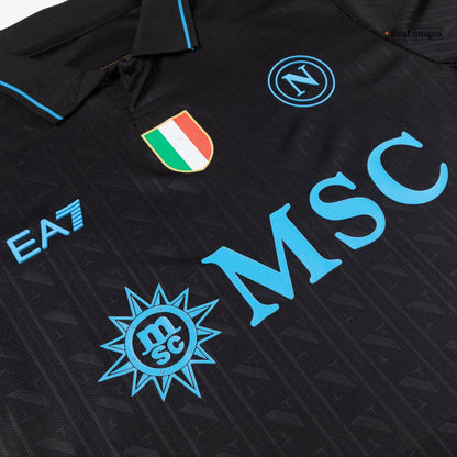 Camiseta de visitante del Napoli, tercera equipación, temporada 2025/26