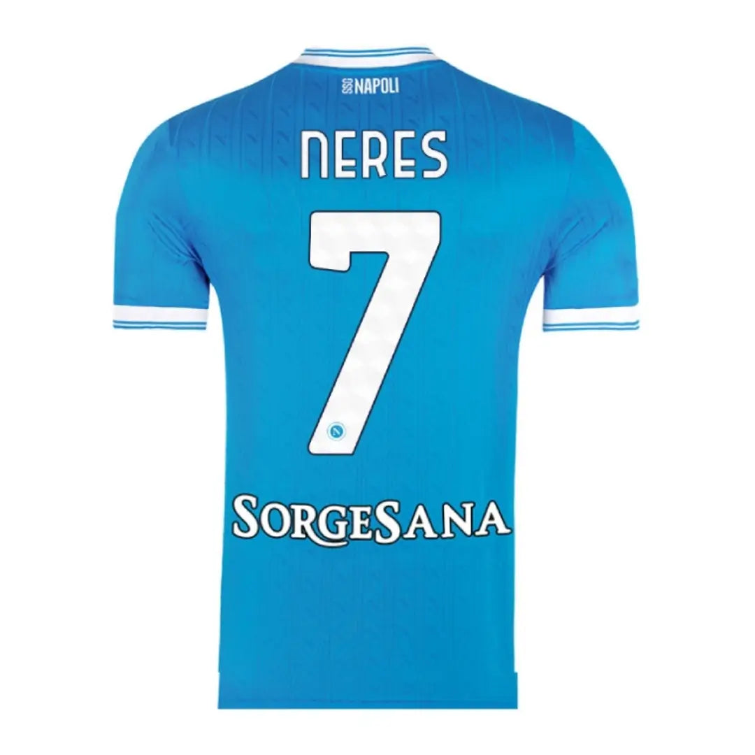 Camiseta de Fútbol de Local del Napoli 2025/26 Neres #7