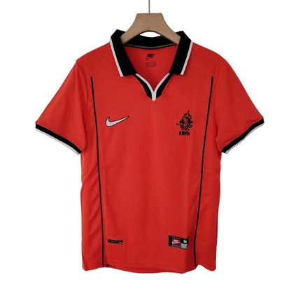Camiseta de fútbol retro de Holanda Euro 1998 local