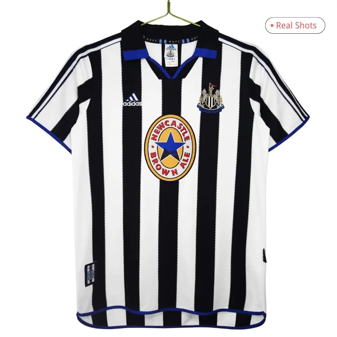 Camiseta de fútbol retro local del Newcastle United 1999/00