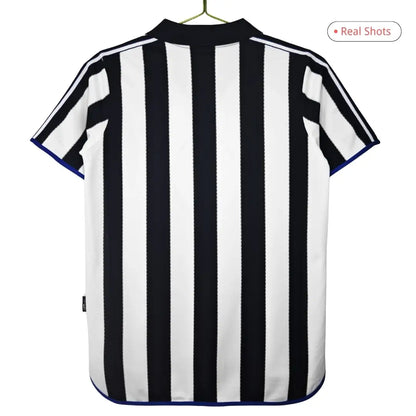 Camiseta de fútbol retro local del Newcastle United 1999/00