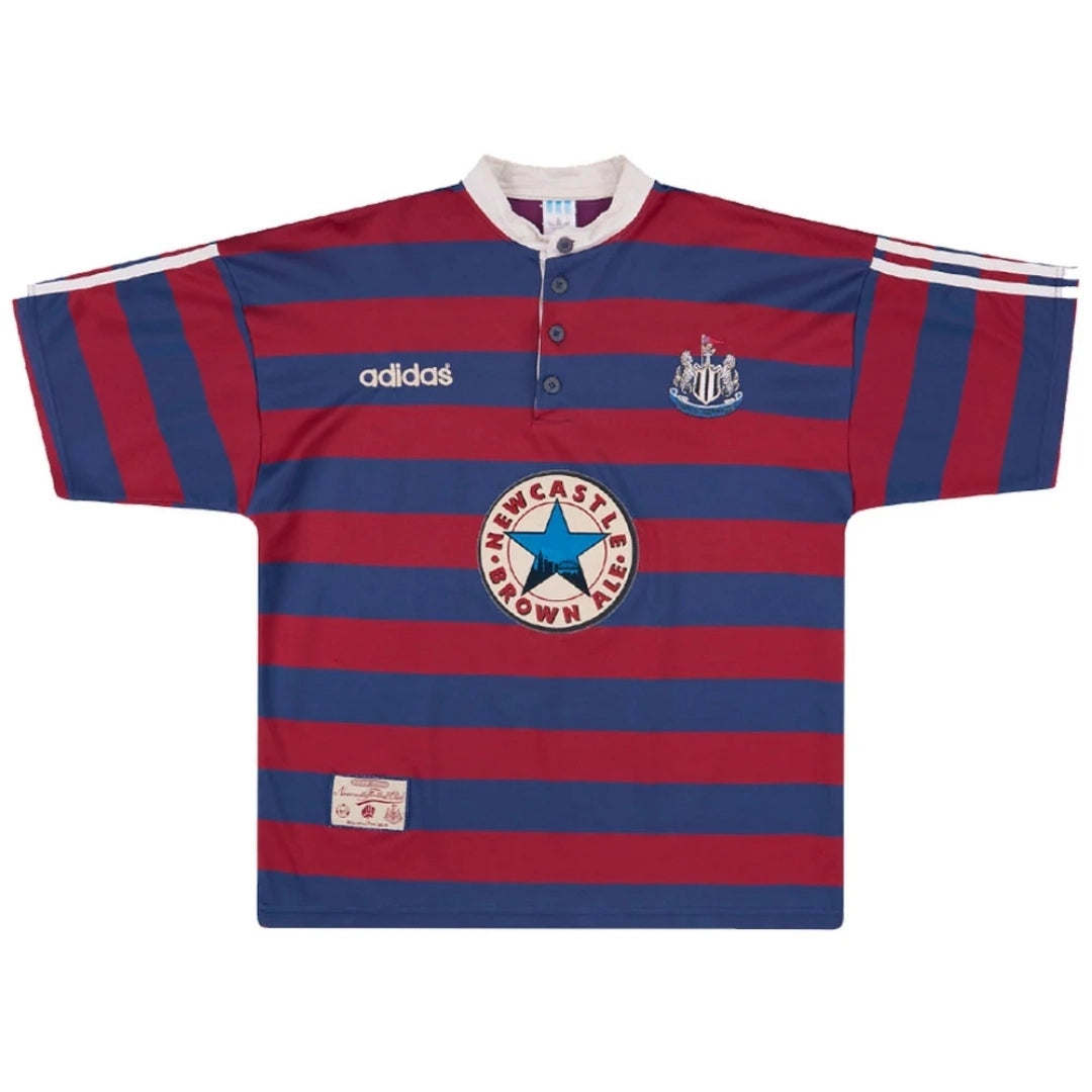 Camiseta de fútbol retro de visitante del Newcastle United 1995/97