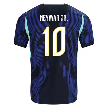 Neymar Jr. #10 Brazil Away Soccer Jersey 2026 World Cup