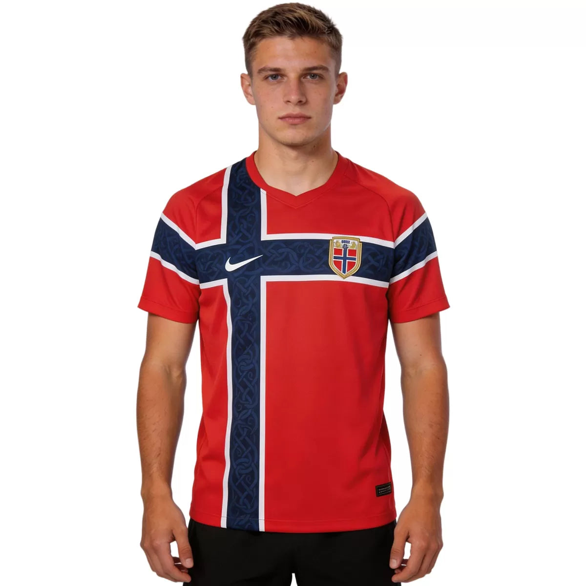 Camiseta de fútbol local de Noruega para la Copa Mundial 2026