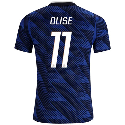 Camiseta de fútbol de la selección francesa OLISE #11 para la Copa del Mundo 2026