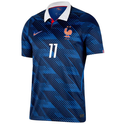 Camiseta de fútbol de la selección francesa OLISE #11 para la Copa del Mundo 2026