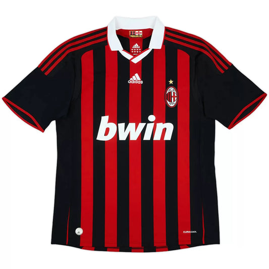Maillot de football rétro domicile AC Milan 2009/10