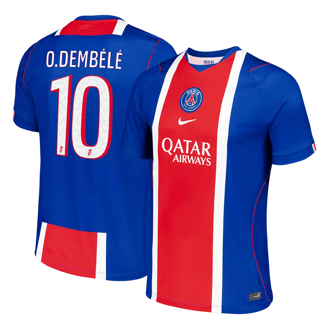 O.DEMBÉLÉ #10 PSG Home Soccer Jersey 2026/27