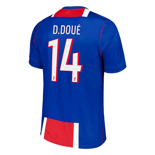 D.DOUÉ #14 PSG Home Soccer Jersey 2026/27