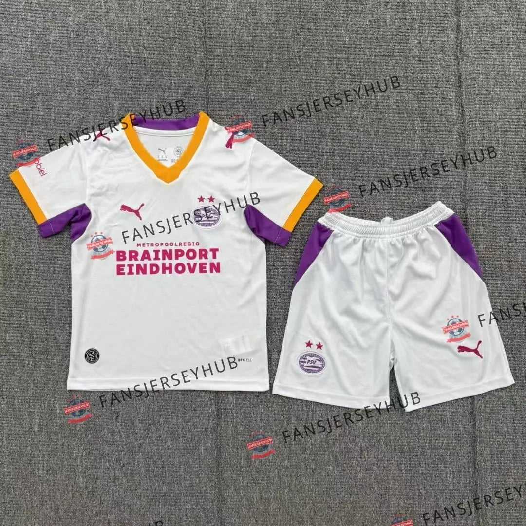 Kit de Foot Extérieur Enfant PSV Eindhoven - Maillot+Shorts 2026/27