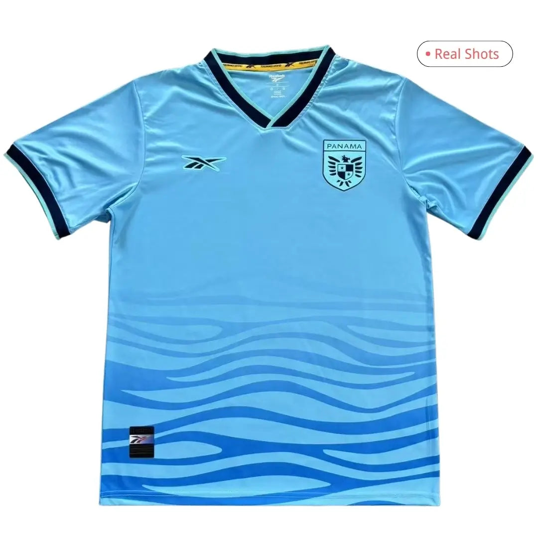 Camiseta de fútbol visitante de Panamá 2025 azul