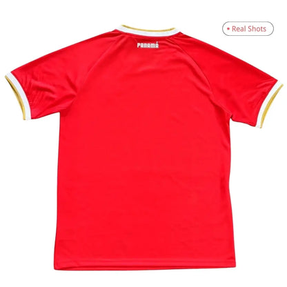 Camiseta de fútbol de Panamá para la temporada 2025, roja