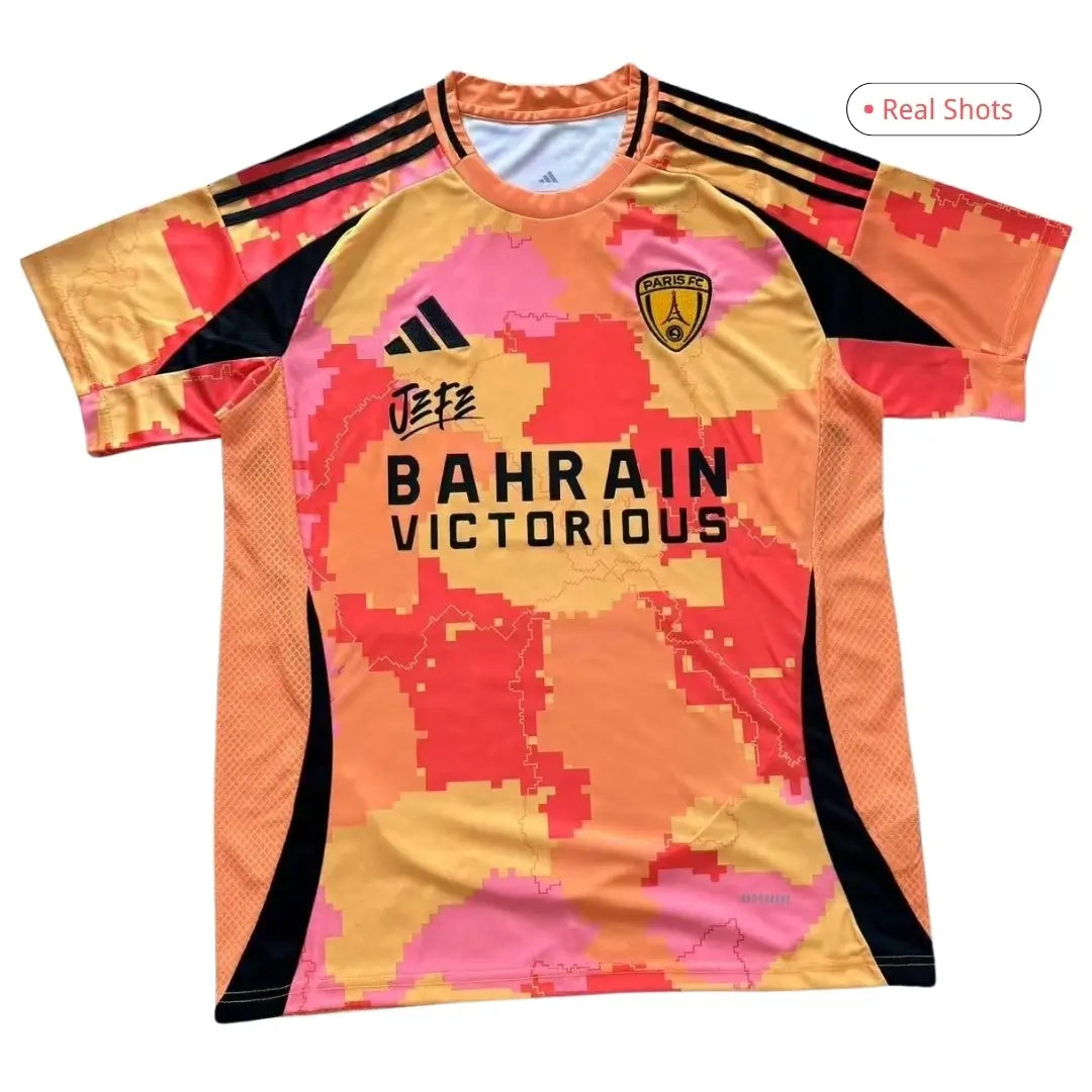 Camiseta de fútbol de visitante del Paris FC X Jefe 2025/26