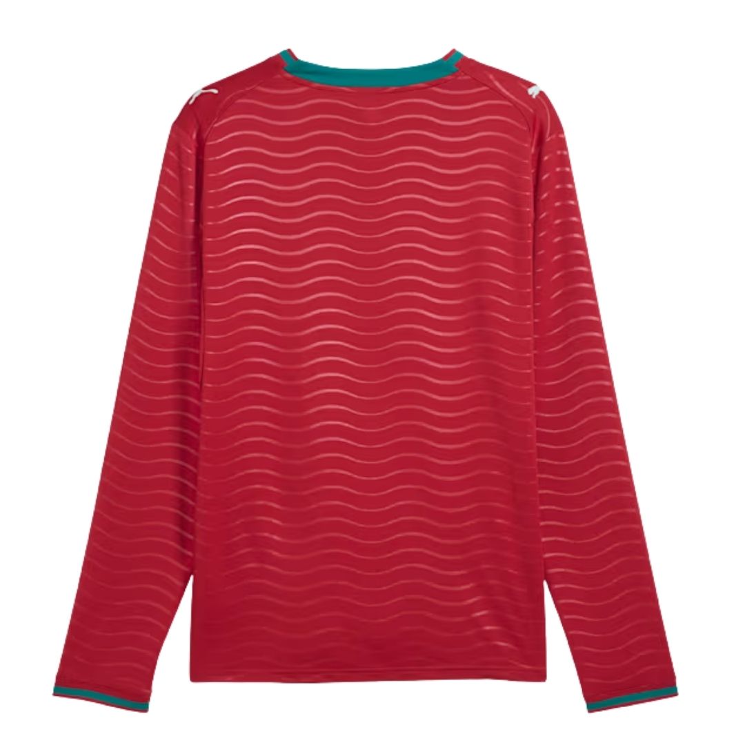 Camiseta de fútbol de manga larga de Portugal para el Mundial 2026