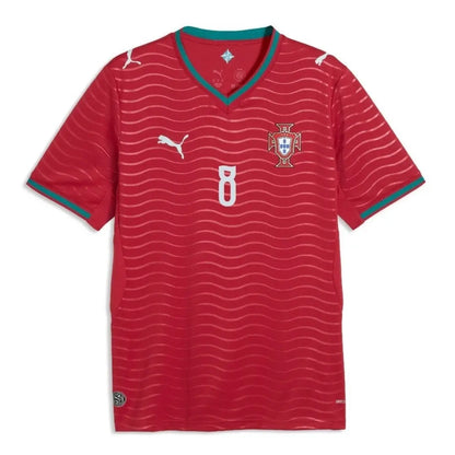 Camiseta de fútbol local de Portugal B.Fernandes #8 Copa Mundial 2026