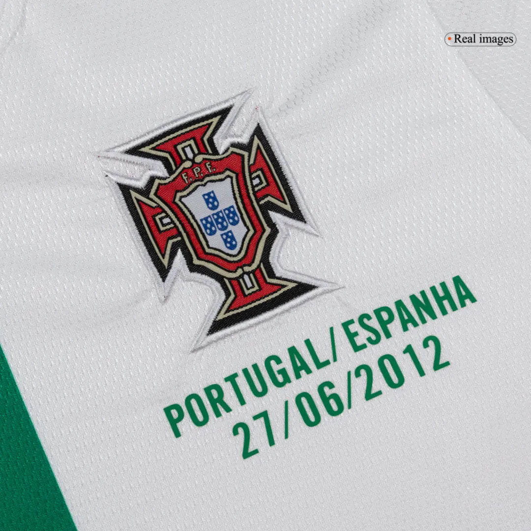 Portugal 2012 Away Retro Football Jersey Long Sleeve