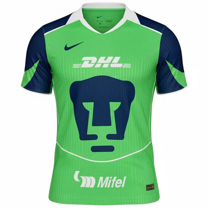 Camiseta de visitante de tercera equipación de Pumas UNAM 2025/26