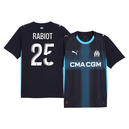 Camiseta de fútbol RABIOT #25 Marsella 2ª equipación 2025/26