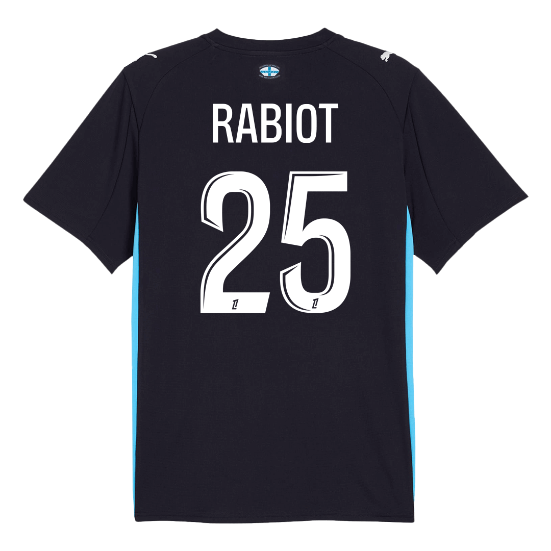 Camiseta de fútbol RABIOT #25 Marsella 2ª equipación 2025/26