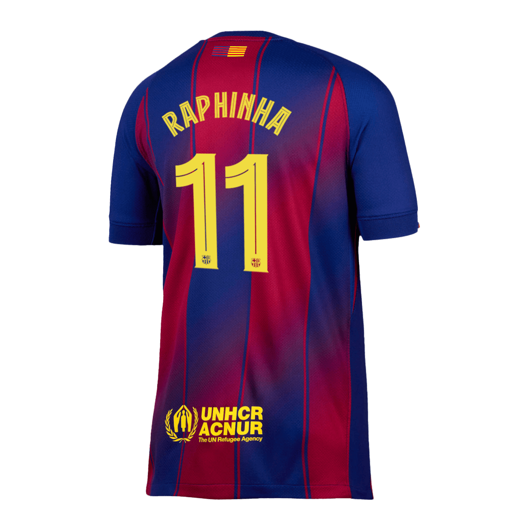 Camiseta de Raphinha nº 11 del FC Barcelona, ​​temporada 2025/26 - Champions League