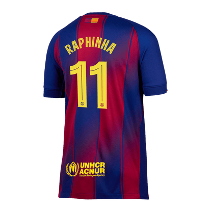 Camiseta de Raphinha nº 11 del FC Barcelona, ​​temporada 2025/26 - Champions League