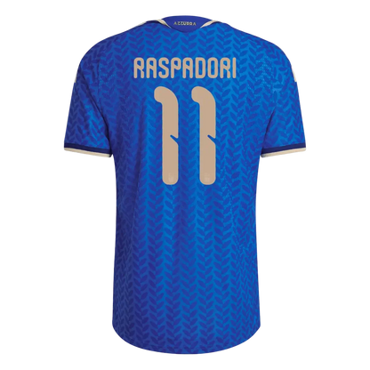Camiseta de fútbol de la selección italiana para el Mundial 2026, versión jugador, RASPADORI #11