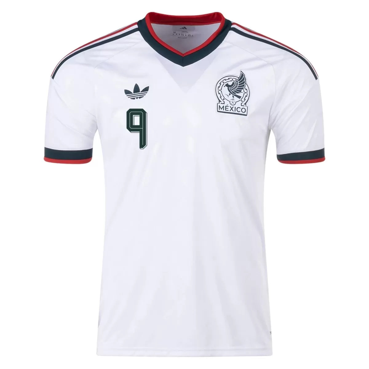 RAÚL #9 playera de visitante de México para la Copa Mundial de 2026