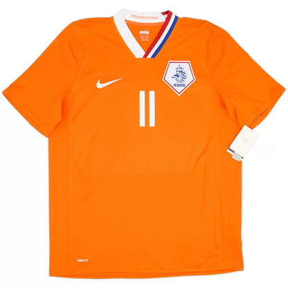 ROBBEN #11 Países Bajos Euro 2008 Camiseta retro de fútbol local