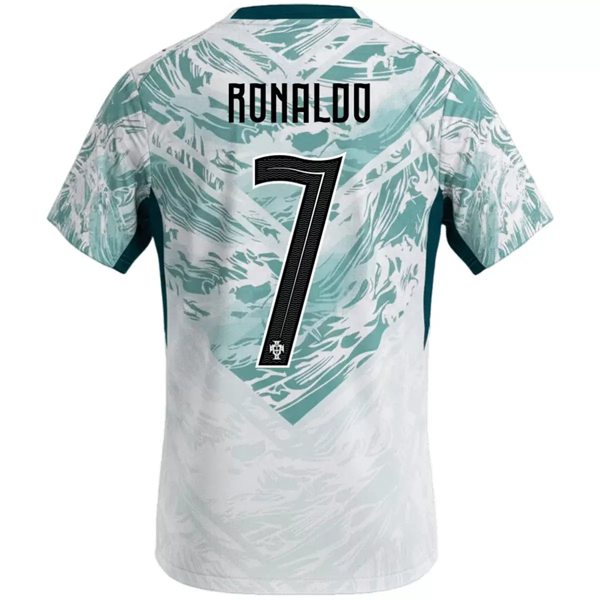 Camiseta de fútbol de visitante de Ronaldo #7 Portugal Copa del Mundo 2026