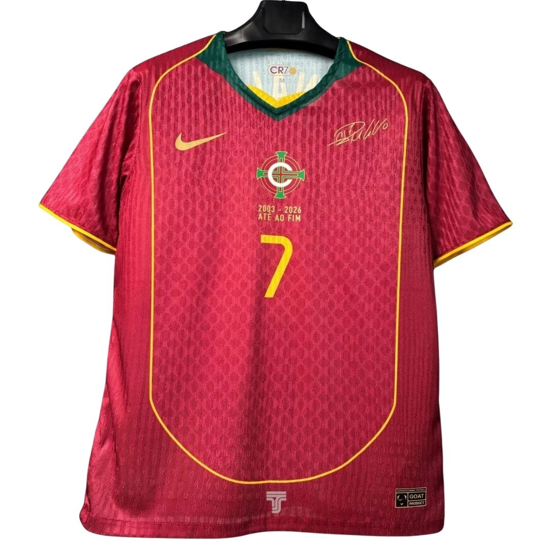 RONALDO #7 Portugal Legacy Special Home Soccer Jersey 2026/27