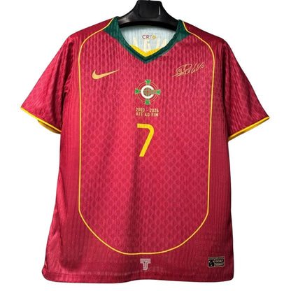 RONALDO #7 Portugal Legacy Special Home Soccer Jersey 2026/27
