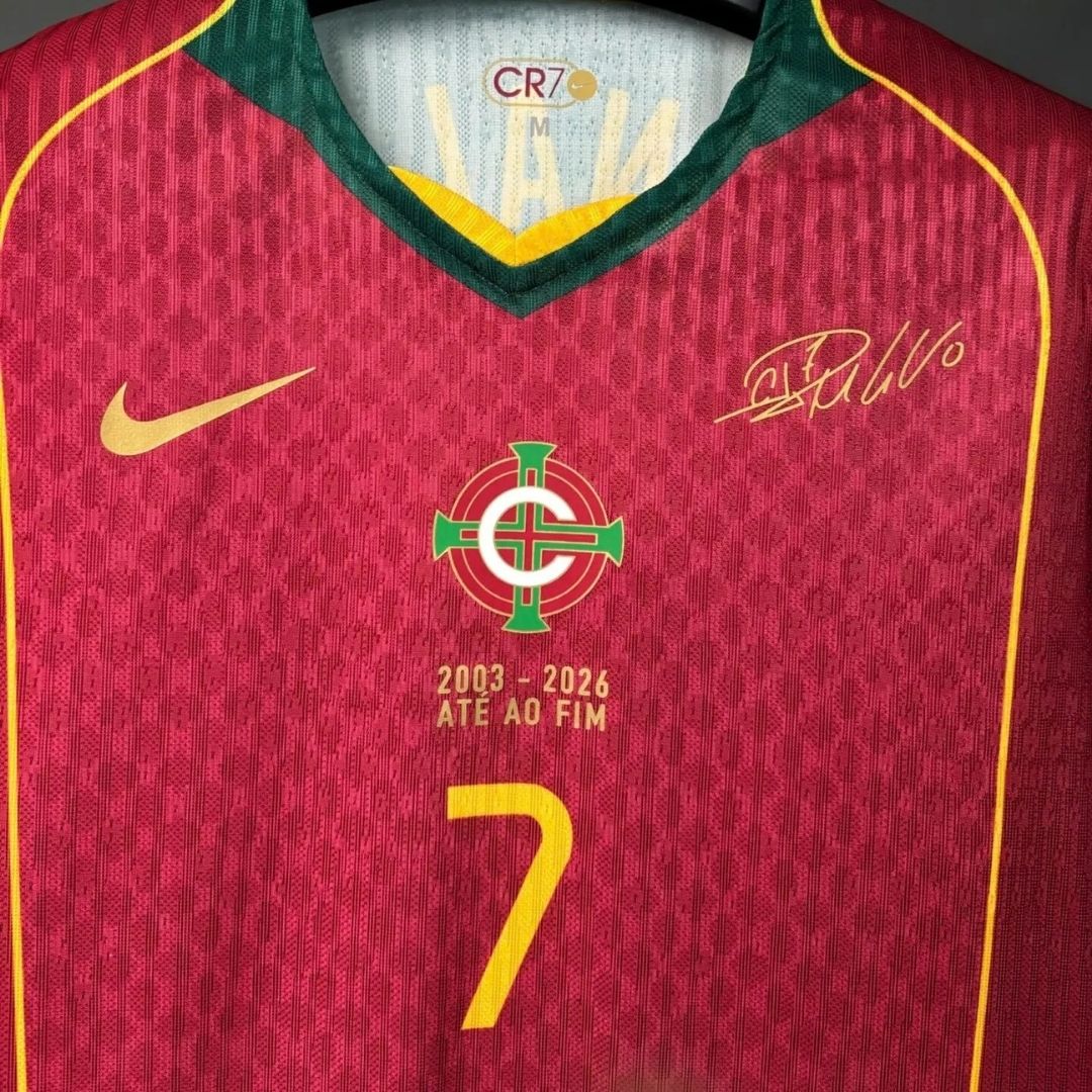 RONALDO #7 Portugal Legacy Special Home Soccer Jersey 2026/27