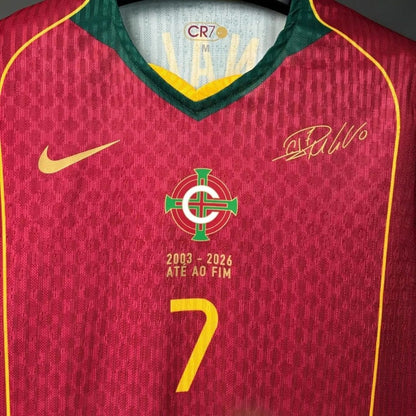 RONALDO #7 Portugal Legacy Special Home Soccer Jersey 2026/27