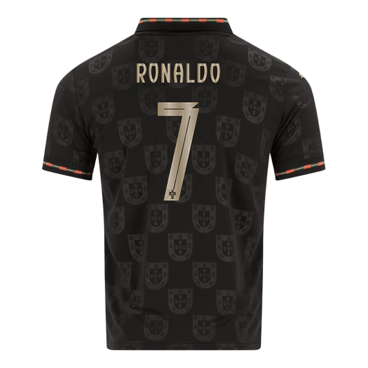 RONALDO #7 Portugal Special Edition Pantera Negra Jersey 2026 World Cup
