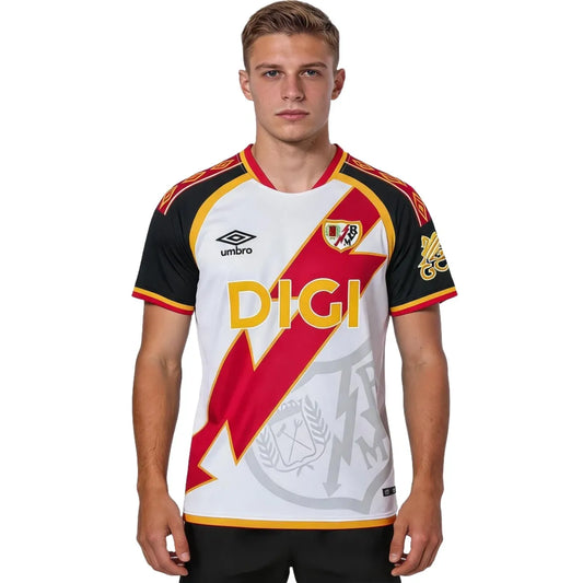 Rayo Vallecano Home Soccer Jersey 2026/27