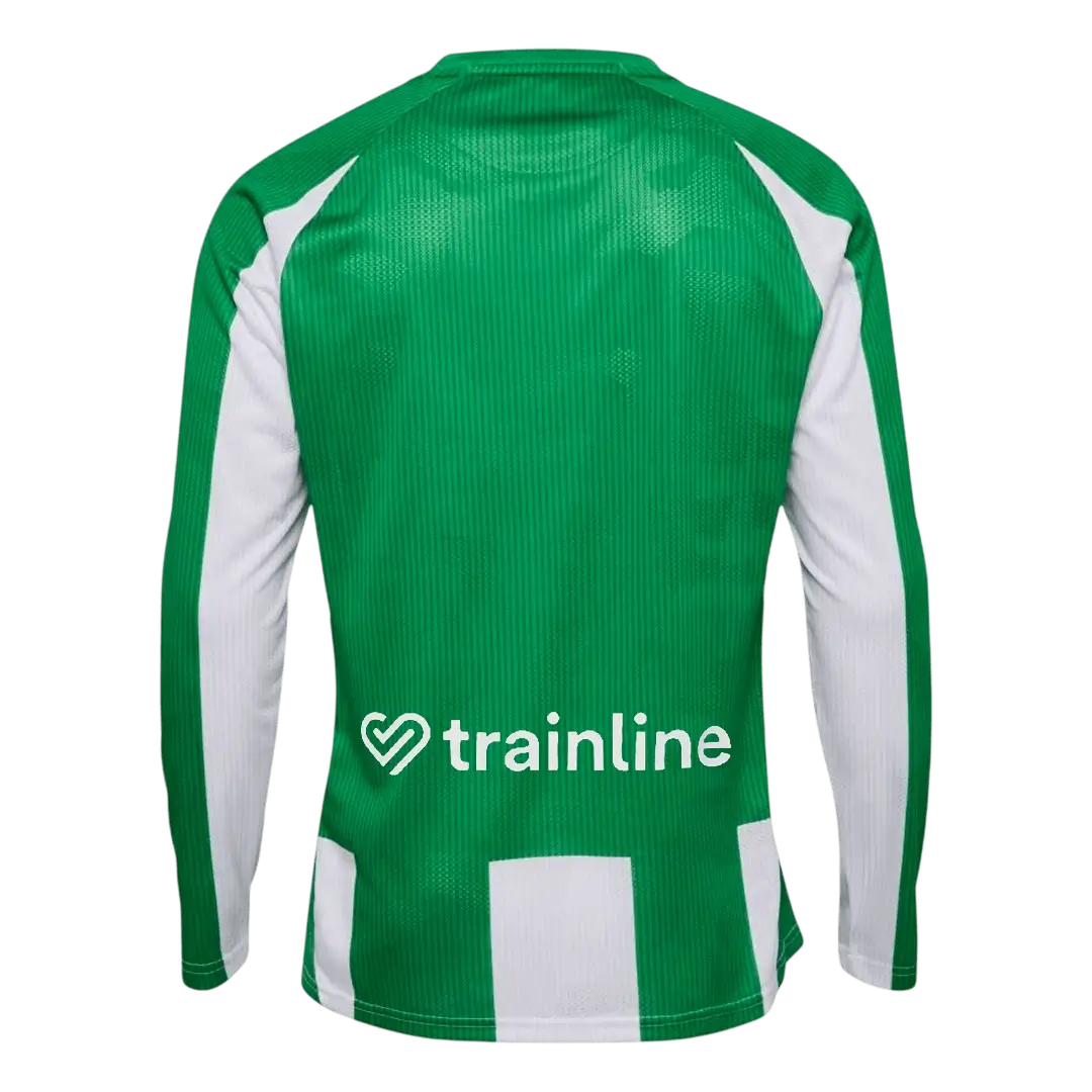 Camiseta de fútbol local del Real Betis 2025/26 de manga larga