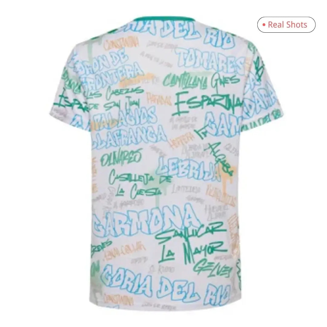 Camiseta de fútbol prepartido del Real Betis 2025/26