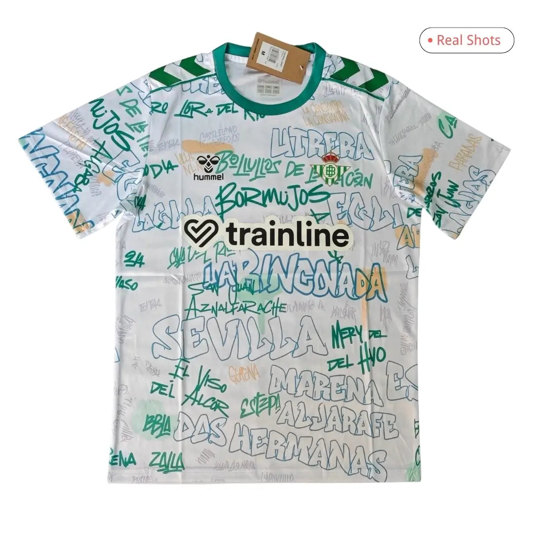 Camiseta de fútbol prepartido del Real Betis 2025/26