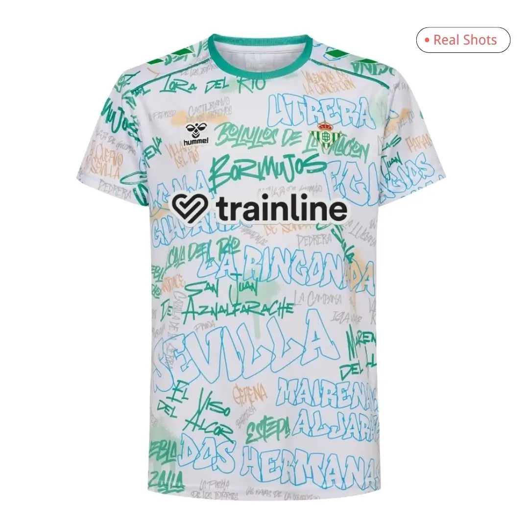 Camiseta de fútbol prepartido del Real Betis 2025/26
