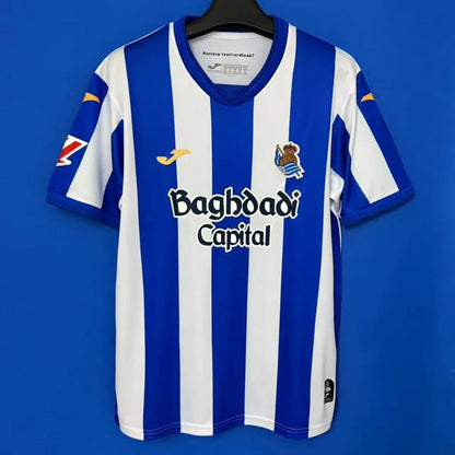 Camiseta de fútbol local de la Real Sociedad 2025/26