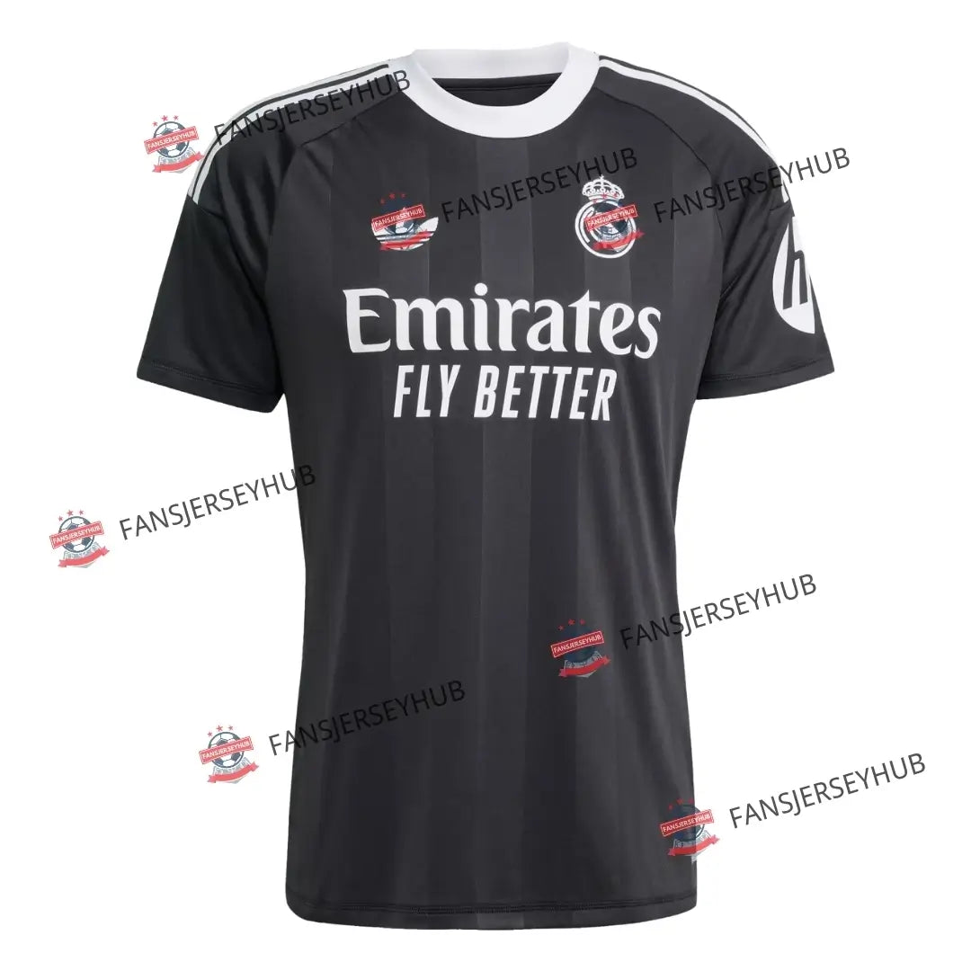 Los Blancos Goalkeeper Soccer Jersey 2025/26 Black