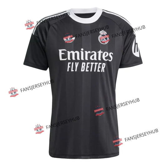 Los Blancos Goalkeeper Soccer Jersey 2025/26 Black