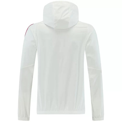 Los Blancos Windbreaker Tracksuit 2026/27 (Hoodie+Pants) White