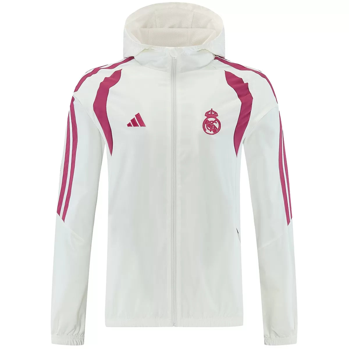 Los Blancos Windbreaker Tracksuit 2026/27 (Hoodie+Pants) White