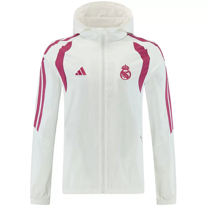 Los Blancos Windbreaker Tracksuit 2026/27 (Hoodie+Pants) White