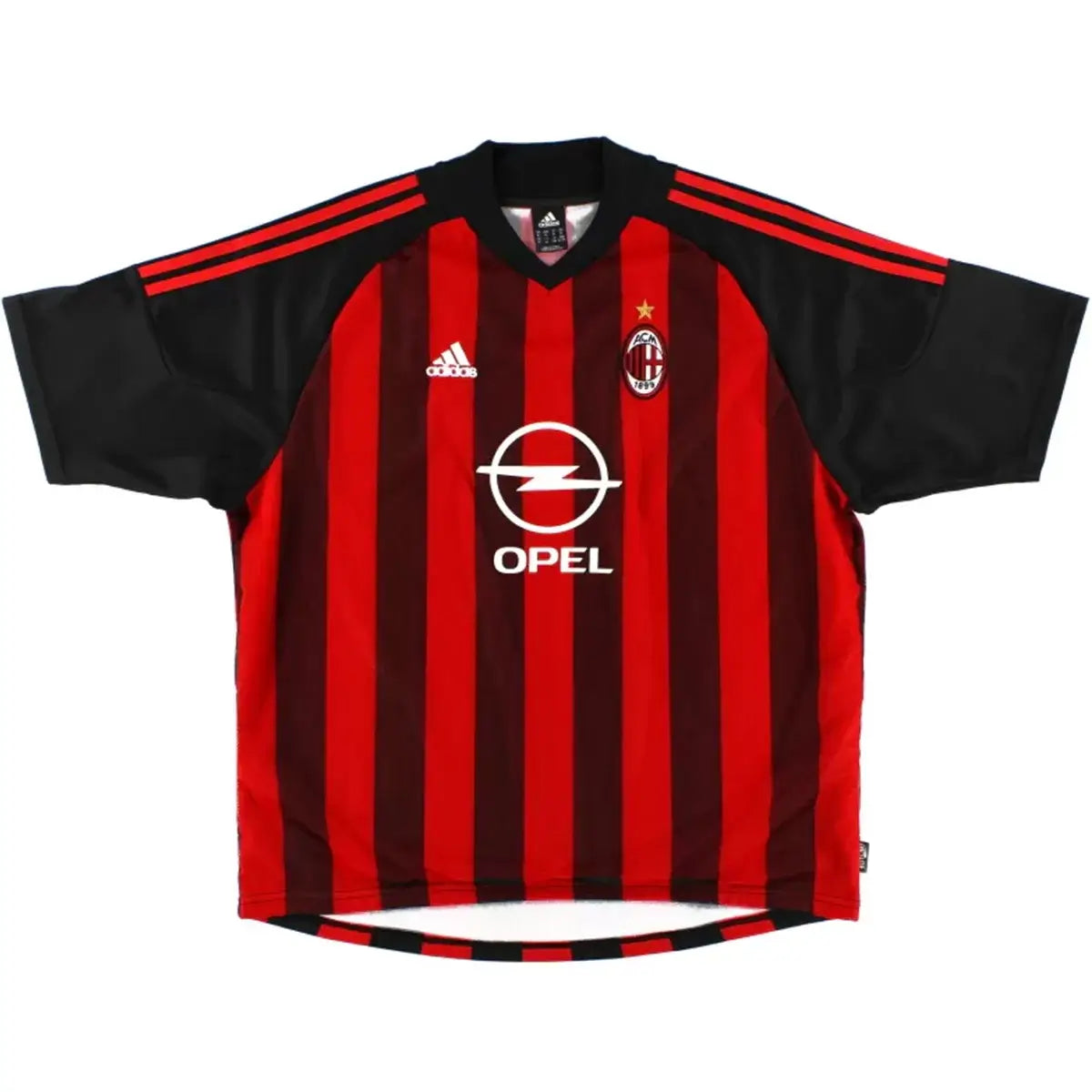 Camiseta de fútbol retro local del AC Milan RIVALDO #10 2002/03