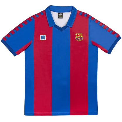 Camiseta de fútbol retro del Barcelona 1980/82 local
