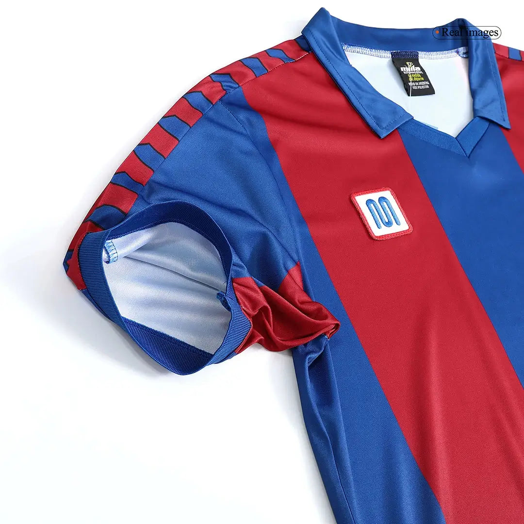 Camiseta de fútbol retro del Barcelona 1980/82 local